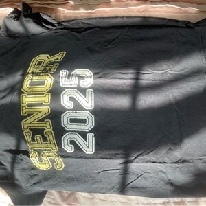 Black Senior 2025 Kids T-Shirt